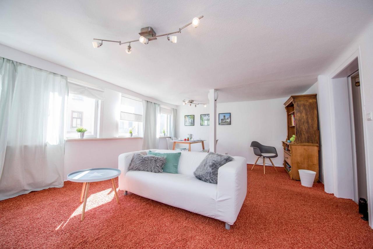 Stilvolle Ferienwohnung Am Historischen Nikolaitor Eisenach Bagian luar foto