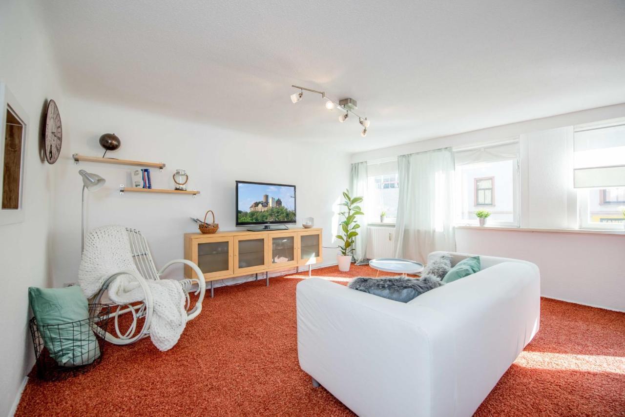 Stilvolle Ferienwohnung Am Historischen Nikolaitor Eisenach Bagian luar foto